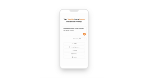 A mobile phone screen showing the TutorFlow app interface.