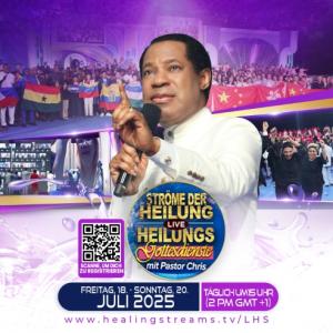 Healing Streams Live Healing Services mit Pastor Chris ist eine globale