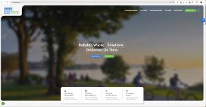 A glimpse of the new Rosswaste.com Homepage