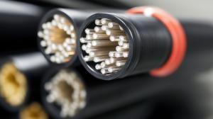 Fiber optic is replacing copper line.