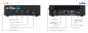 Kubuntu Focus NX GEN 3 Port Callouts