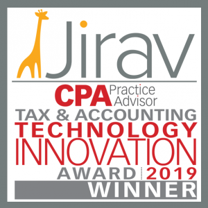 Jirav Wins 2019 Technology Innovation Award from CPA Practice Advisors