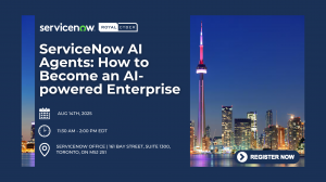 AI Agents in Action: Executive Lunch at ServiceNow Toronto office