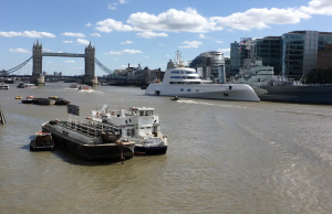 Super Yacht Tower Bridge
