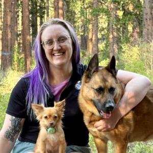 Dr. Kyra Heirich, DVM, at her practice of in home pet euthanasia in South Lake Tahoe and the surrounding communities.