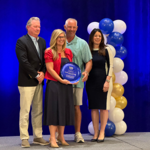 Capital Pawn Wins Community Relations Award Beth and Adam