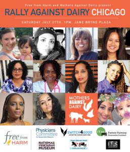 Women who are standing up against the cruelty of the dairy industry!
