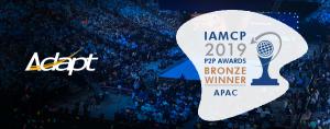 IAMCP Announces Adapt software as Bronze Winners in the 2019 Global Partner-to-Partner Awards Program