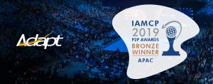 IAMCP Announces Adapt software as Bronze Winners in the 2019 Global Partner-to-Partner Awards Program
