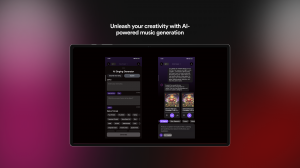 Soundverse tablet screenshot