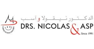 Logo of Drs. Nicolas & Asp Centers, leading multispecialty dental practice in Dubai.