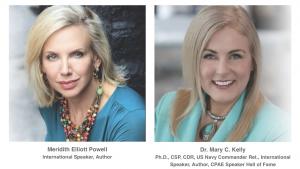 Meridith Elliott Powell and Mary Kelly