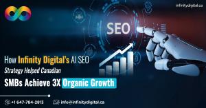 How Infinity Digital’s AI SEO Strategy Helped Canadian SMBs Achieve 3X Organic Growth