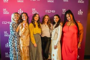 The sold-out She Is The Music and FEMCo showcase with Nashville's Anzie Blue on July 16 featured Maggie Rose, Stella Prince, Summer Joy, Mary Marguerite, Sinclair, and Jillian Jacqueline. Photo by John Joseph (@iamjohnjo).
