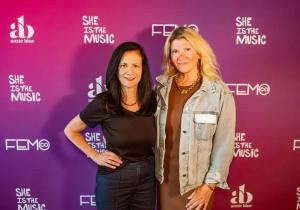 FEMco's Leslie Fram and Anzie Blue's Marcie Allen. Photo by John Joseph (@iamjohnjo).
