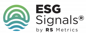 The logo of RS Metrics' ESGSignals® data product