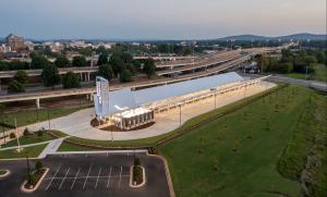 FPA (now part of MPS) designed the award-winning Huntsville Transit Transfer Station