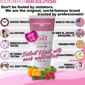 South Beach Body Milk Features
