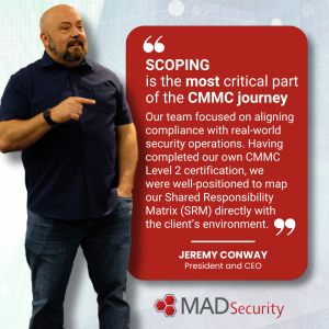 MAD Security Sets the Standard for CMMC Level 2 Success