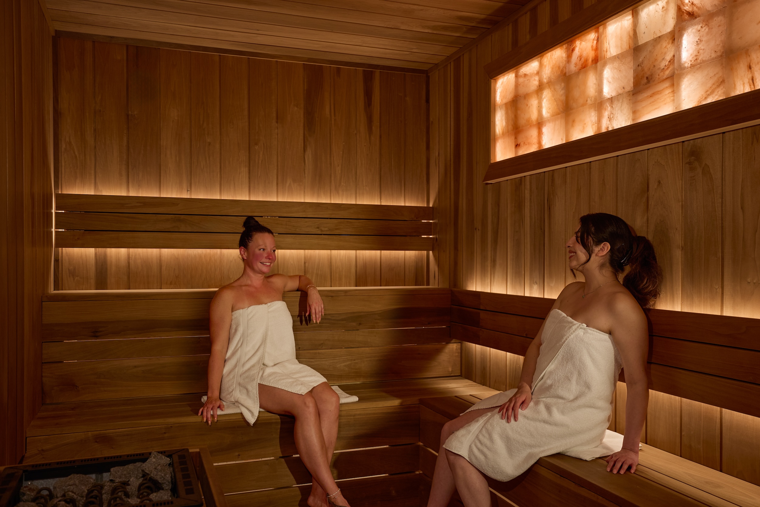 A photo of the upgraded Women's Sauna at ClubSport in Aliso Viejo - Isaac Maiselman