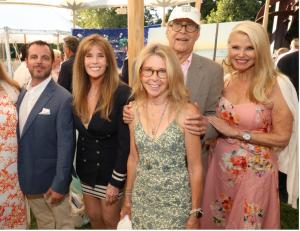 Patrick Ganino, Jill Rappaport, Jayni Chase, Chevy Chase, Christie Brinkley (Image credits: Society Allure / Rob Rich)