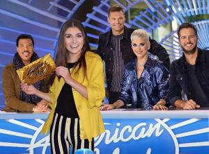 Franki in Hollywood on American Idol