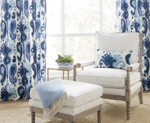 room of quick ship upholstered furniture by Ballard Designs
