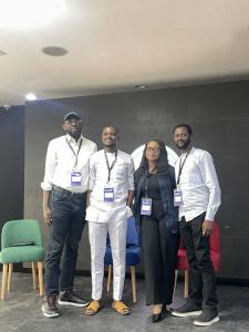 L-R Ayoola Ogunyomi, Israel Ogunseye, Seun Longe and Vincent Anani