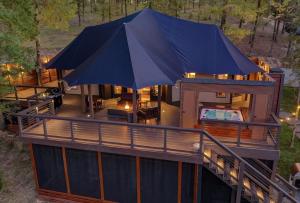 Exterior at The Covey | Exclusive Tents