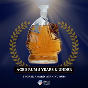 Saint Sauveur 1972 - Bronze Aged Rum 5 Years and Under Winner at Miami Global Spirits Awards
