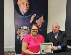 Katie Hornor and Dr. Richard Bandler