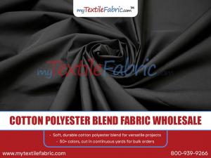 Cotton Polyester Blend Fabric Wholesale