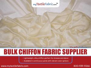 Bulk Chiffon Fabric Supplier-