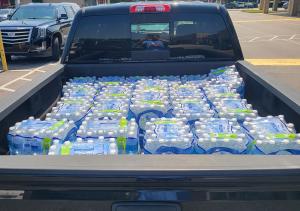 Food Lion Water Donation