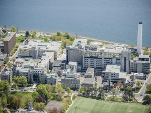 Aerial image of Kingston General Hospital