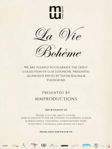 La Vie Bohéme