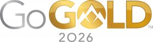 Go Gold 2026 Wellness Challenge by HES in silver and gold font.