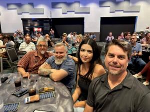 Left to right: Igor Avanto (Region Manager), Sam Ray (Area General Manager), Julietta Cortez (West Ada Operations Supervisor), and Derek Canode at the Idaho Student Transportation Awards Banquet.