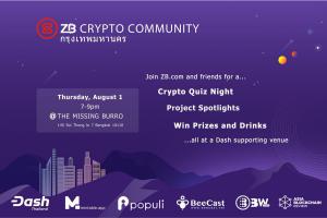 Poster for ZB community meetup in Thailand
