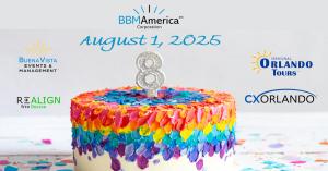 Logo of BBM Year 8 Birthday Celebration