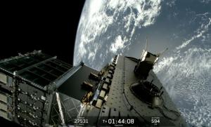 Image showing Skykraft 4 satellites deploying from SpaceX