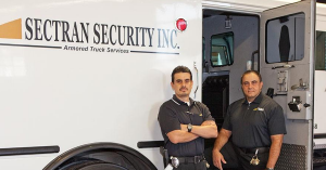 Armored security transport