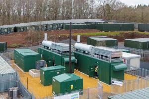 Terra Firma Energy's 5MW flexible generation site in Droitwich Spa, U.K.