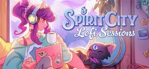 Spirit City: Lofi Sessions video game banner where you can see the main avatar and mascot of the game