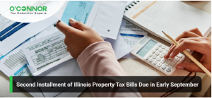 Illinois second installment of property bills in September 2025