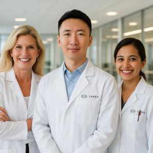 Left to right: Dr. Deirdre Leake, Dr. Roy Rong, Professor Sastia Putri. Three new members join THREE International's SAB.