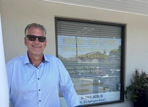 Dr. David Jacob, chiropractor at Back in Line OC chiropractic rehabilitation center for athletes and families.