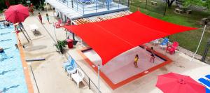 Flx Shade solutions for Aquatic Centers & Pools