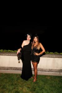 Chrissy Monroe and Linda Jasmine enjoying the charity event at Oheka Castle. photo credit : @Pthephotographer