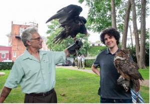 Don Latham with Vlad and Ryan Gilmartin with Meep (Photo credit: Lisa Tamburini)